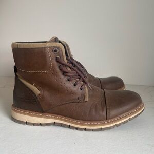 Men's Brown Leather Boots